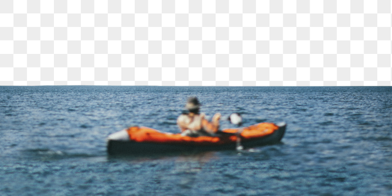 Canoe png water border, adventure | Free PNG - rawpixel