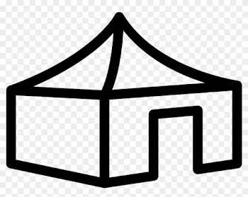 Canopy Icon Free Download Png And Vector - Dome Tent Icon