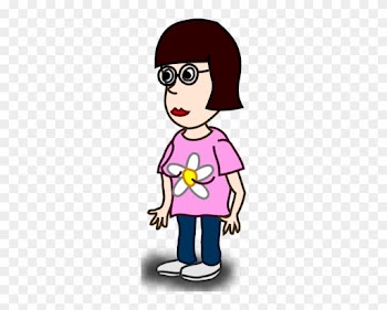 Cant Find The Perfect Clip Art - Ugly Girl Cartoon Character