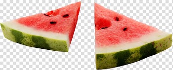 Cantaloupe Watermelon Fruit Citrullus lanatus, Watermelon slices transparent background PNG clipart