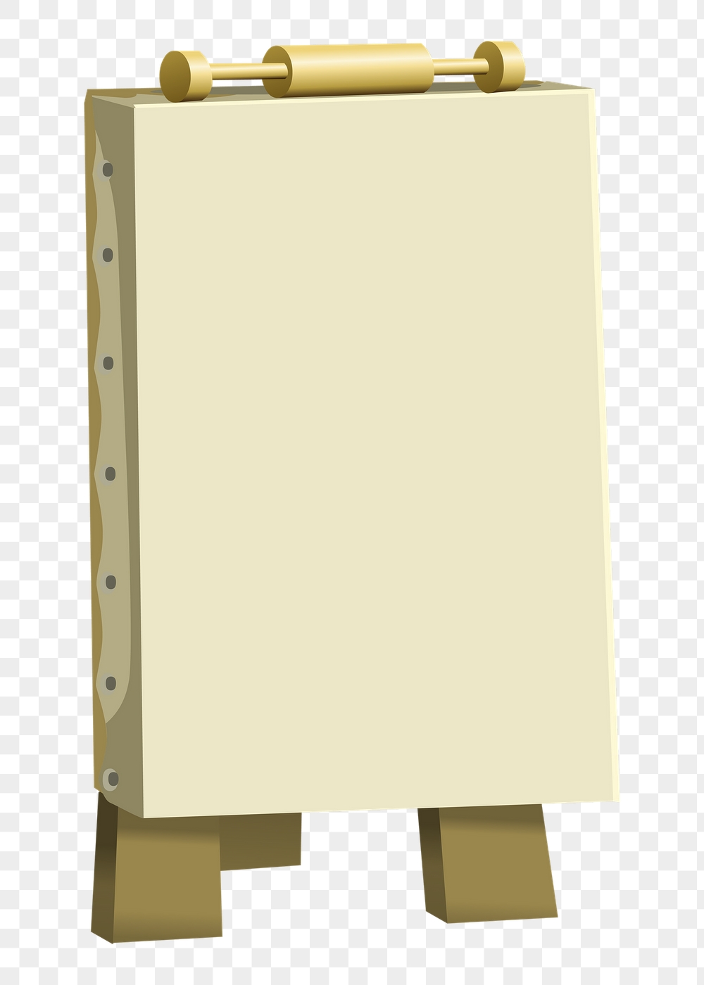 Canvas frame png sticker art | Free PNG - rawpixel