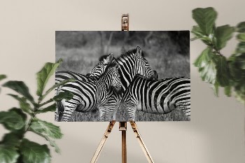 Canvas on easel mockup, editable | Free PSD Mockup - rawpixel