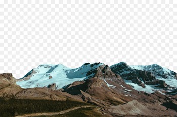 Canvas print Glacial landform Mountain Mond xc3u0153ber Den Bergen Big Box Art - Snowy mountains 