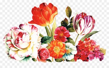 Canvas Print, Painting, Canvas, Flower, Cut Flowers PNG