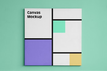 Canvas Square Mockup canvas ockup 