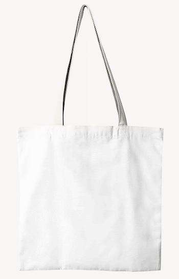 Canvas tote bag mockup, white | Free PSD Mockup - rawpixel