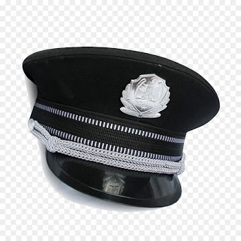 Cap Police officer Hat Uniform - An ordinary police hat 