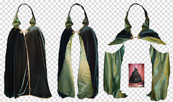 Cape Coat With Hood Free PNG Image