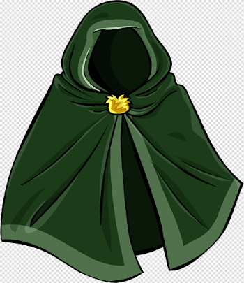 Cape Coat With Hood PNG Free Download