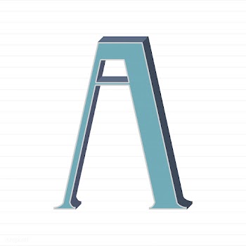 Capital letter A symbol illustration | Free stock vector - 488558