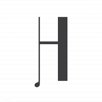 Capital letter H symbol illustration | Free stock vector - 488566