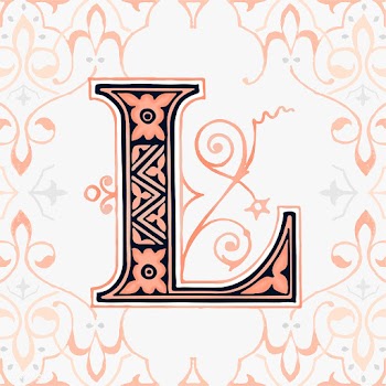 Capital letter L vintage typography style | Free stock vector - 474651