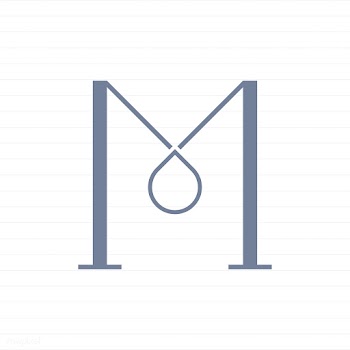 Capital letter M symbol illustration | Free stock vector - 488568