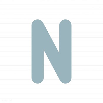 Capital letter N symbol illustration | Free stock vector - 488569