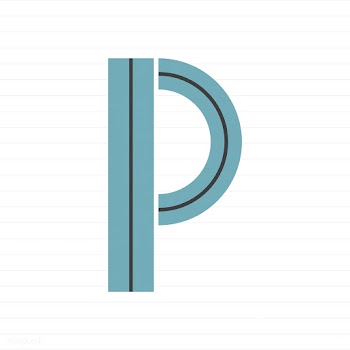 Capital letter P symbol illustration | Free stock vector - 488535