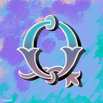 Capital letter Q vintage typography style | Free stock vector - 474793