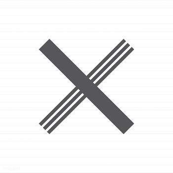 Capital letter X symbol illustration | Free stock vector - 488541