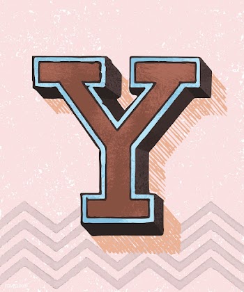 Capital letter Y vintage typography style | Free stock vector - 474647