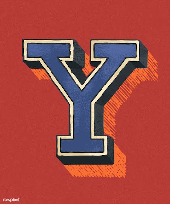 Capital letter Y vintage typography style | Free stock vector - 474847
