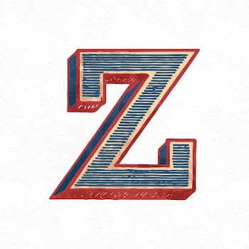 Capital letter Z vintage typography style | Free stock vector - 474733