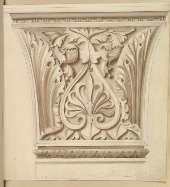 Capital of a Column with Anthemion | Free Photo - rawpixel