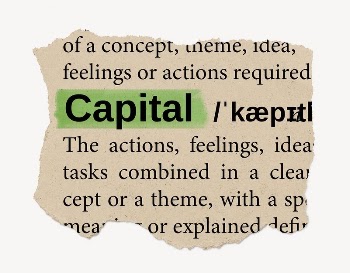 Capital ripped dictionary, editable word | Free PSD - rawpixel