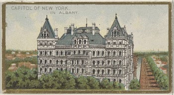 Capitol of New York in Albany, | Free Photo - rawpixel