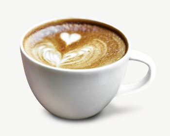 Cappuccino coffee  collage element | Free PSD - rawpixel