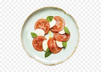 Caprese salad Vegetarian cuisine Plate Recipe Hors d'oeuvre - caprese banner 