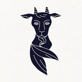 Capricorn doodle art, animal graphic | Free Vector - rawpixel