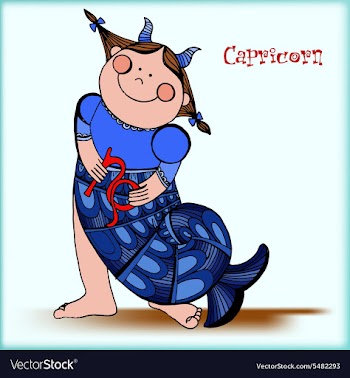 Capricorn vector image