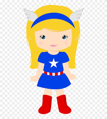 Captain America Clipart Clip Art - Captain America Girl Clipart ...