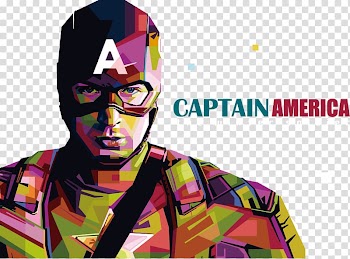 Captain America Iron Man, Captain America COLORFUL Avatar transparent background PNG clipart