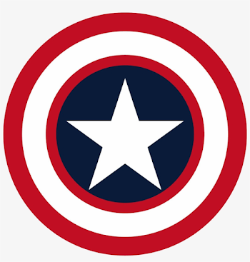 Captain America Logo Png Clipart Black And White Stock - Covent ...