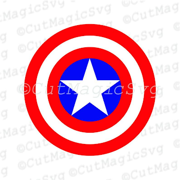 Captain America Shield SVG instant download svg png dxf | PNGio