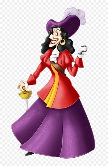 Captain Hook, Smee, Peter And Wendy, Cartoon, Animated Cartoon PNG