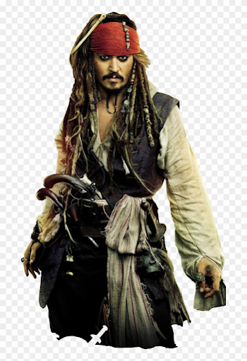 Captain Jack Sparrow Pirates Of The Caribbean Png - Jack Sparrow ...