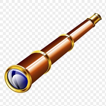Captain's telescope png sticker, transparent | Free PNG - rawpixel