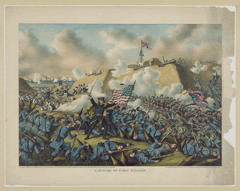 Capture of Fort Fisher | Free Photo - rawpixel