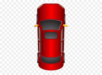 Car Bird's-eye view Icon - top view,Plan view 
