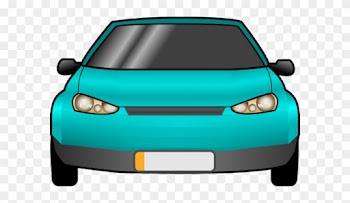 Car Clipart - Car Front Vector Png