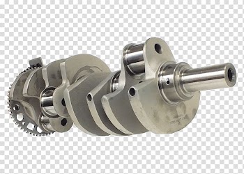Car Crankshaft LS based GM small-block engine Stroke Counterweight, watercolor stroke transparent background PNG clipart