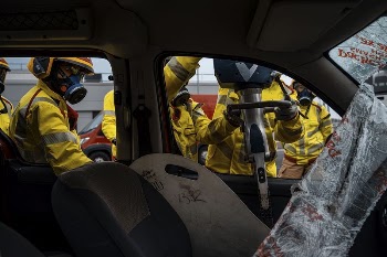 Car crash rescue training, February | Free Photo - rawpixel