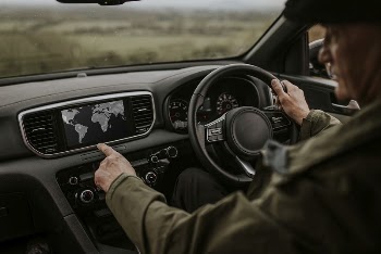 Car dashboard screen mockup, digital | Free PSD Mockup - rawpixel