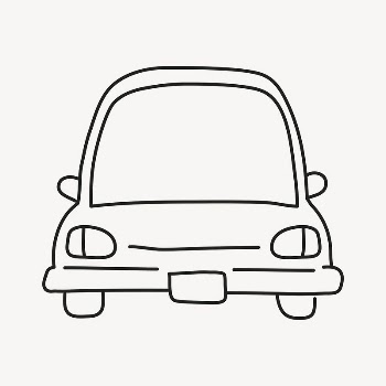 Car doodle clipart, vehicle illustration | Free Vector Illustration - rawpixel