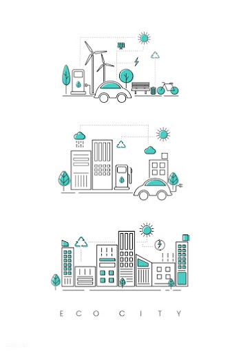 Car environment tree | Free stock vector - 77363