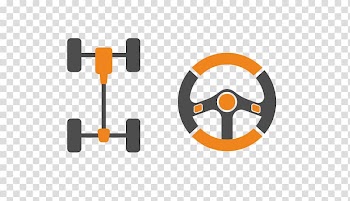 Car Euclidean Steering wheel, Frame steering wheel material transparent background PNG clipart