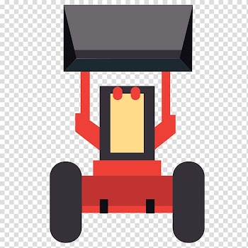 Car Excavator Machine, color excavator transparent background PNG clipart