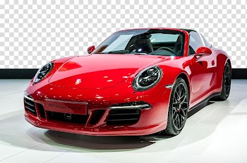 Car Headlamp Light-emitting diode Automotive lighting, Porsche concept car transparent background PNG clipart