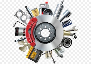 Car Honda Scooter Spare part Vehicle - Vector brakes and parts 